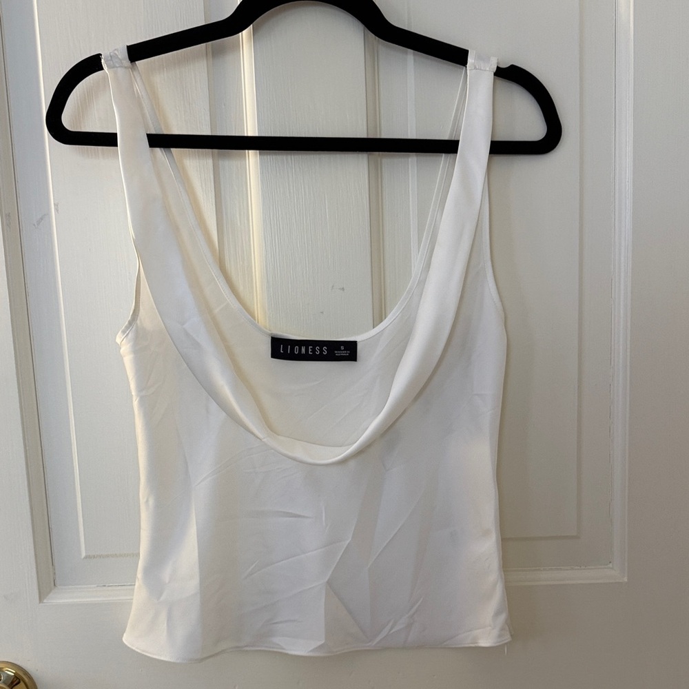 Lioness White Camisole Top